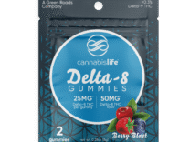 Cannabis Life Berry Blast Delta-8 750mg 2 CT Gummies (Single)
