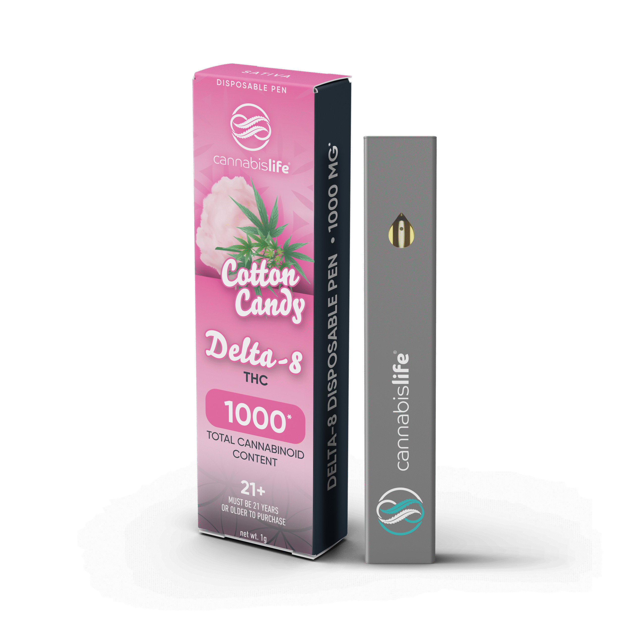 Cannabis Life Delta 8 Rechargeable/Disposable Vape (Single)