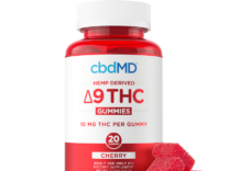 cbdMD Delta-9 THC Gummies Cherry – 20 Count