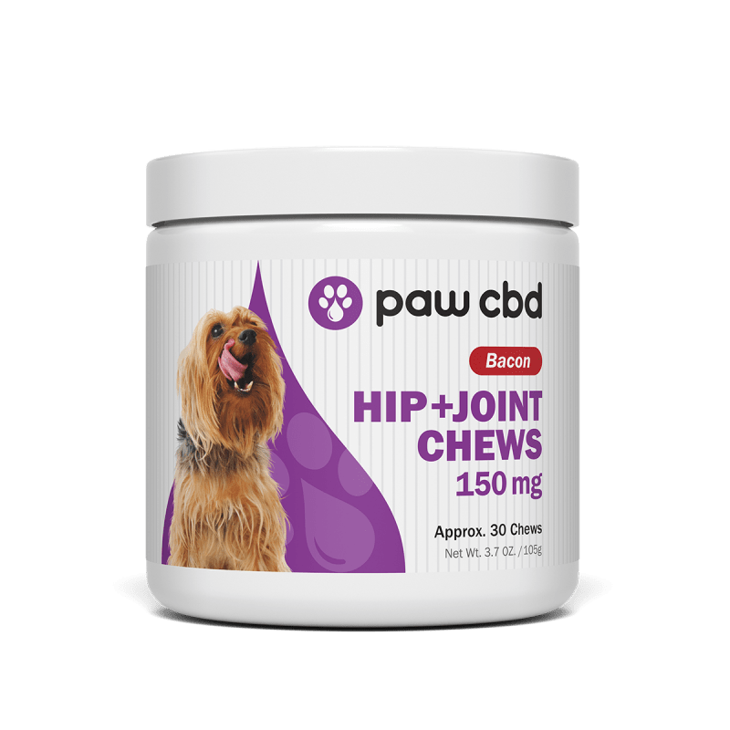 PawCBD Hip & Joint Soft Chews For Dogs (30ct) – 150mg