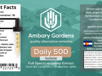 CBD Isolate Extract – 500mg