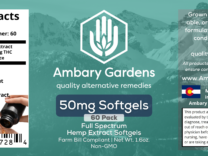 CBD Softgels – Extra Strength – 3000